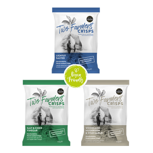 Two Farmers Plastic Free Crisps x24 40g Bags - Mixed Selection Box