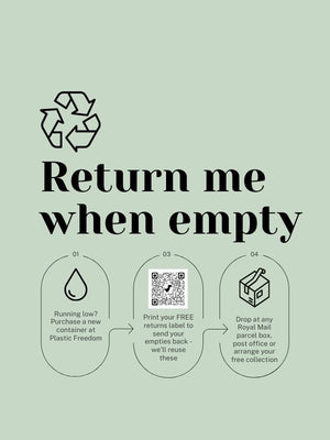 FILL Glass Clean Geranium - Refill at Home Starter Pack