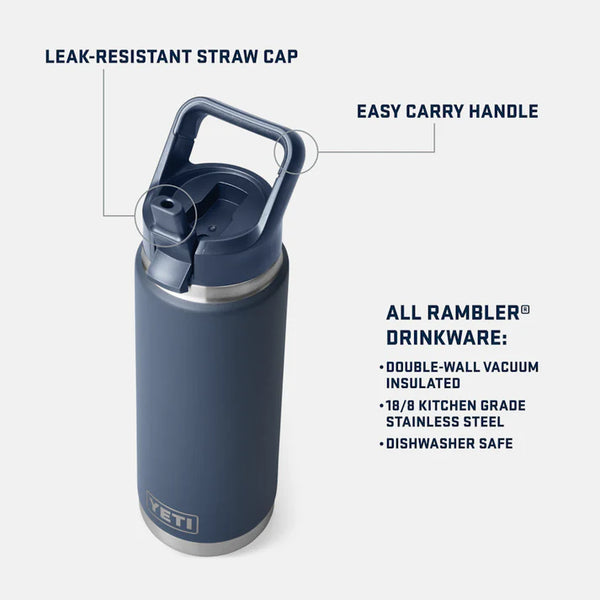 YETI RAMBLER® Straw Bottle - 26oz / 769ml