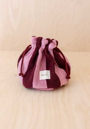 tbco Quilted 100% Cotton Towelling Wash Pouch