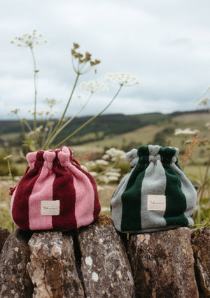 tbco Quilted 100% Cotton Towelling Wash Pouch