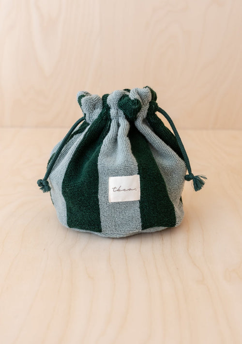 tbco Quilted 100% Cotton Towelling Wash Pouch