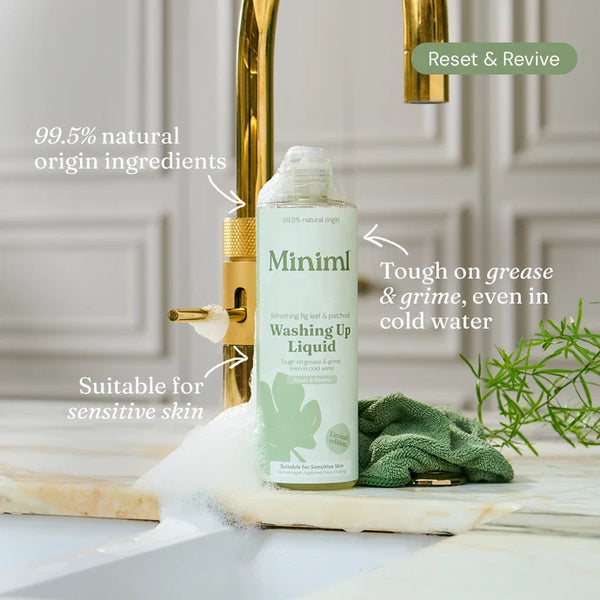 Miniml Fig & Patchouli Washing Up Liquid - Home Refill