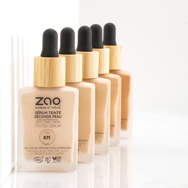 Zao Second Skin Tinted Serum