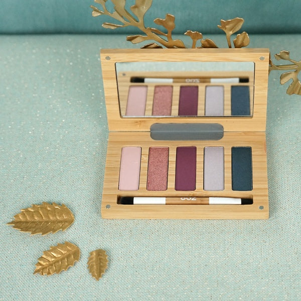 Zao Night & Roses Eyeshadow Bamboo Palette