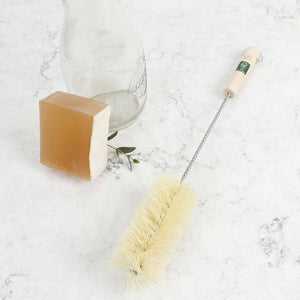 A Slice of Green Bottle Brush - Plant Based Bristles - Plastic Freedom