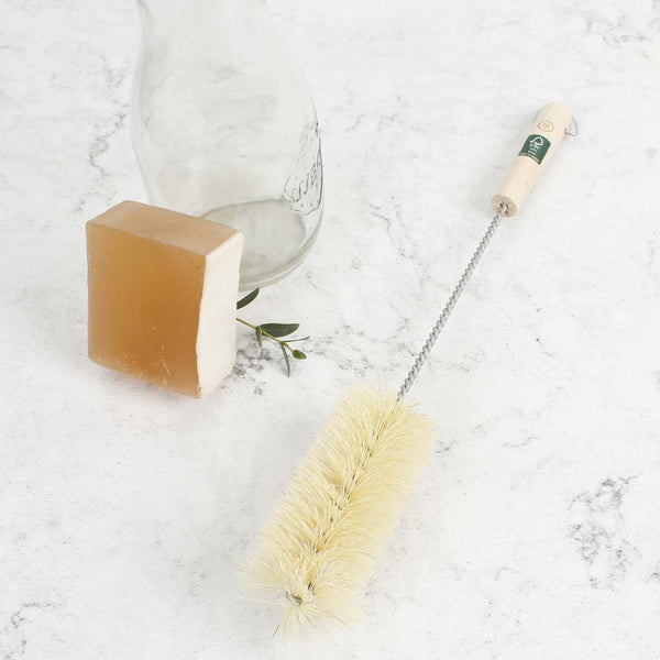 A Slice of Green Bottle Brush - Plant Based Bristles - Plastic Freedom