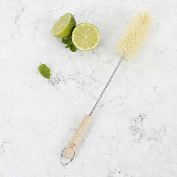 A Slice of Green Bottle Brush - Plant Based Bristles - Plastic Freedom
