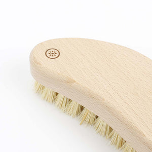 A Slice Of Green Scrubbing Brush With Plant Bristles - Plastic Freedom