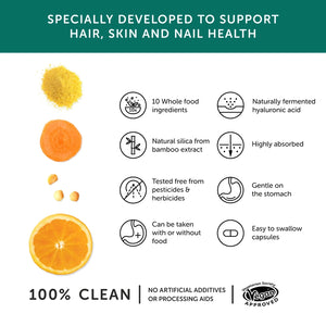 Together Health Hair, Skin & Nails Vegan & Organic Supplement x30 – Compostable Packet