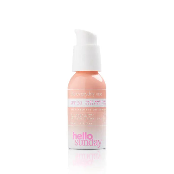 Hello Sunday The Everyday One Face Moisturiser SPF50 with Hyaluronic Acid - 50ml