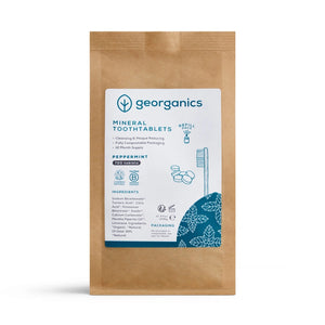 Georganics Toothpaste Tablets English Peppermint