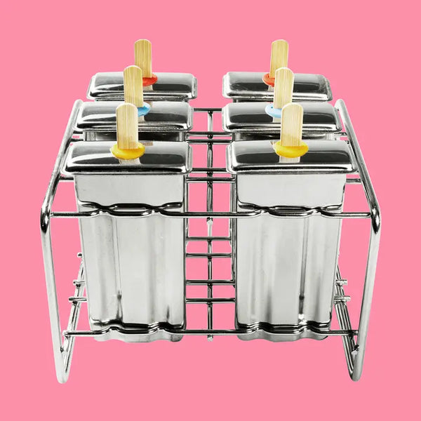 Stainless Steel Ice Lolly Maker