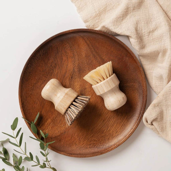 Jungle Culture Bamboo Dish Brush Set - x2 Brushes