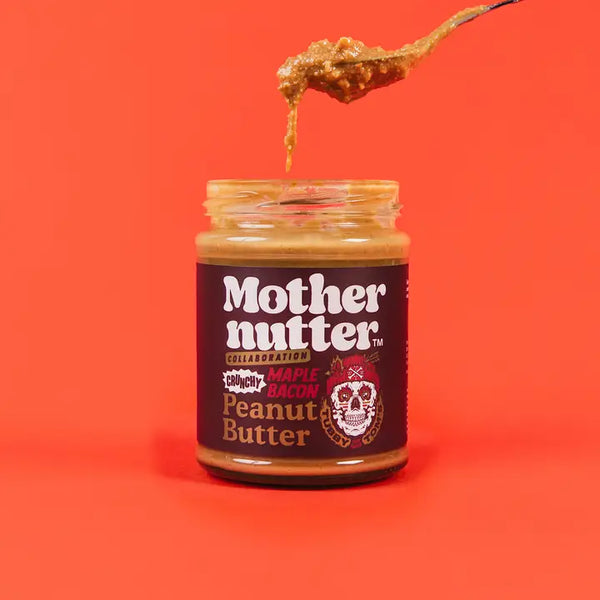 Mothernutter x Tubby Tom Peanut Butter 280g - Vegan Maple Bacon