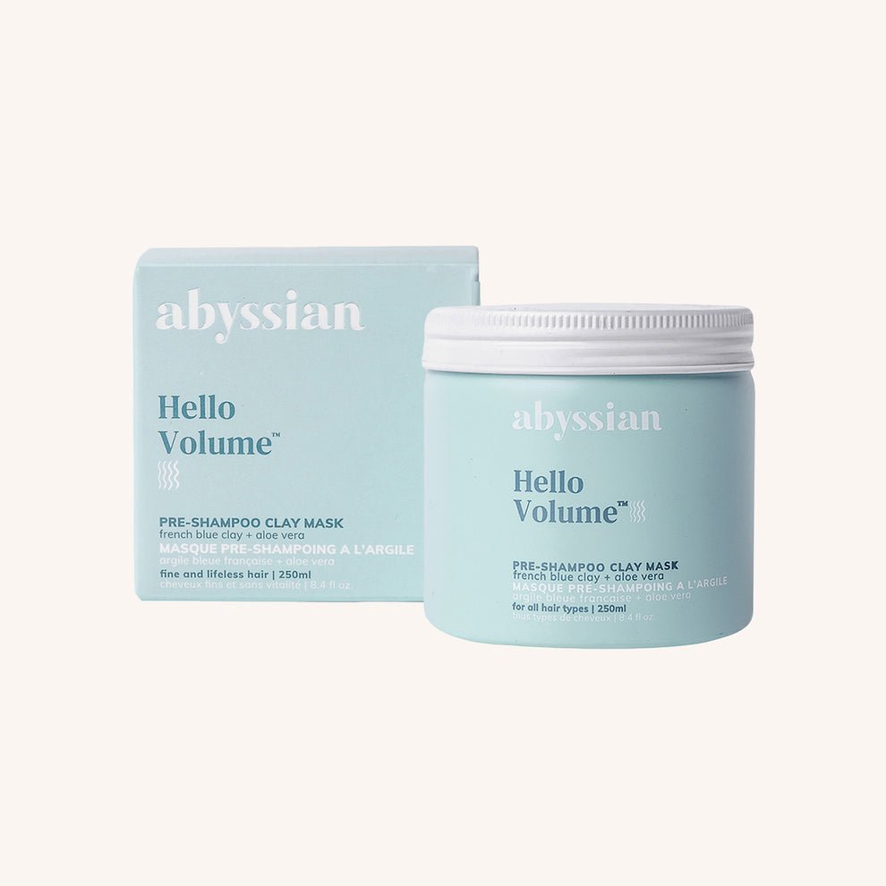 Abyssian Hello Volume Pre-Shampoo Clay Mask - Plastic Freedom