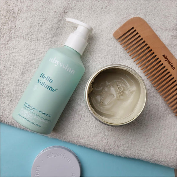 Abyssian Hello Volume Pre-Shampoo Clay Mask - Plastic Freedom