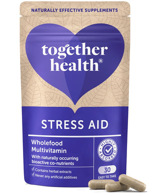 Together Health Stress Aid Vegan & Organic Supplement x30 – Compostable Packet