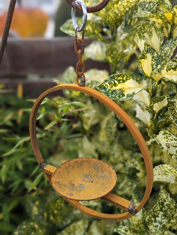 Savage Works Steel Hanging Bird Feeder