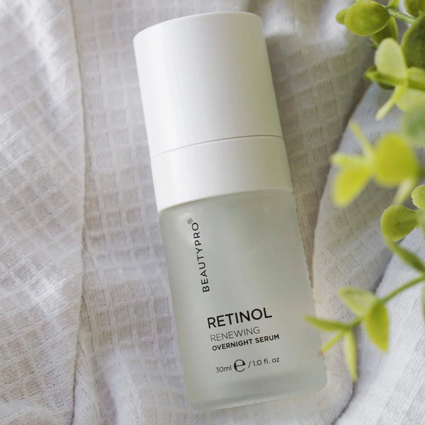BEAUTYPRO Vegan & Water Free Overnight Serum 30ml - Retinol Anti-Ageing & Acne Care