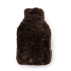 CosyPanda Natural Rubber Hot Water Bottle 2L - Recycled Faux Fur