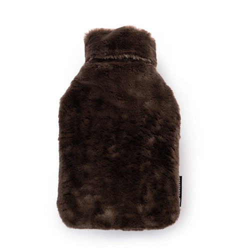 CosyPanda Natural Rubber Hot Water Bottle 2L - Recycled Faux Fur