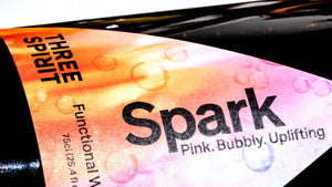 Three Spirit Blurred Vines Sparkling Non-Alcoholic Wine
