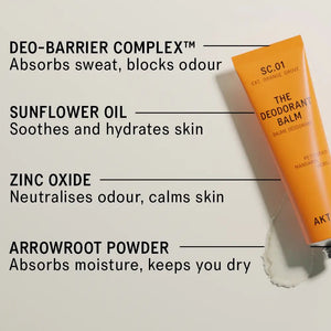 AKT London Deodorant Balm Orange Grove - Plastic Freedom