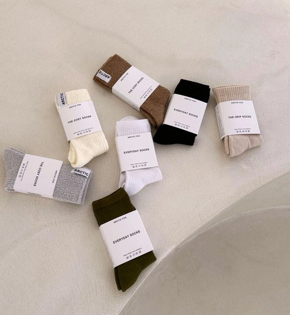 Arctic Fox 100% Bamboo Everyday Socks - Plastic Freedom