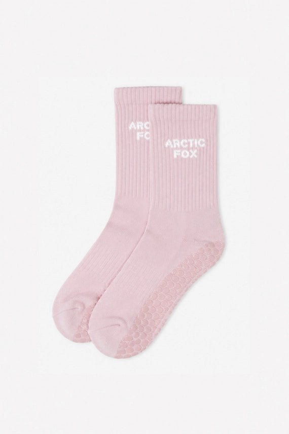 Arctic Fox 100% Bamboo Pilates Grip Socks - Plastic Freedom
