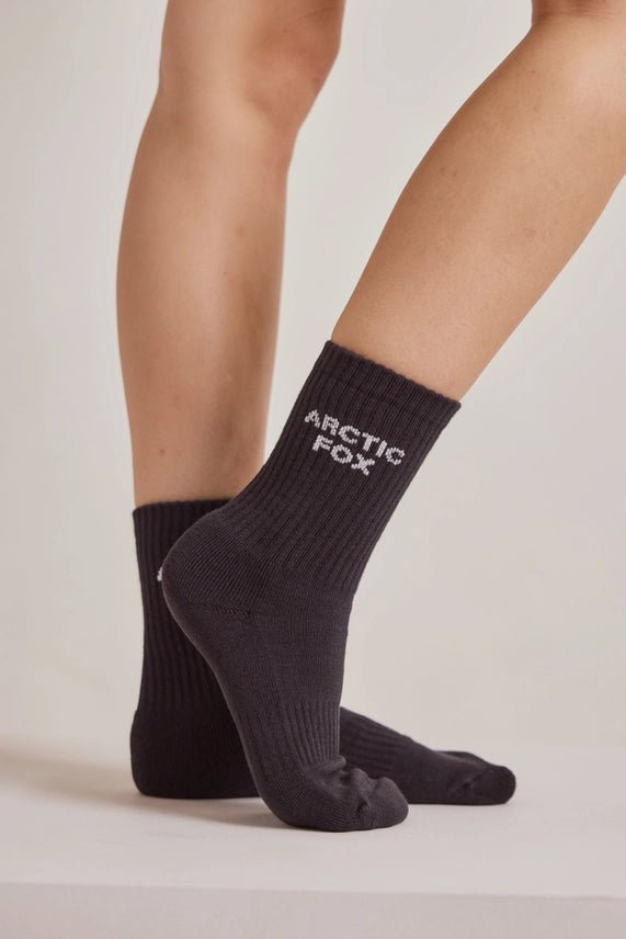 Arctic Fox 100% Bamboo Sporty Socks - Plastic Freedom