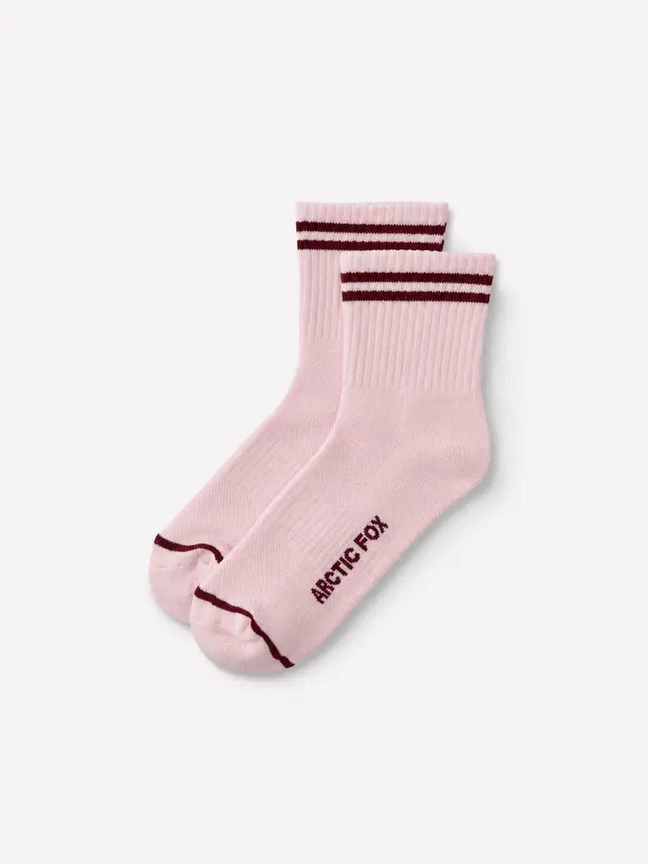 Arctic Fox 100% Bamboo Striped Socks - Plastic Freedom