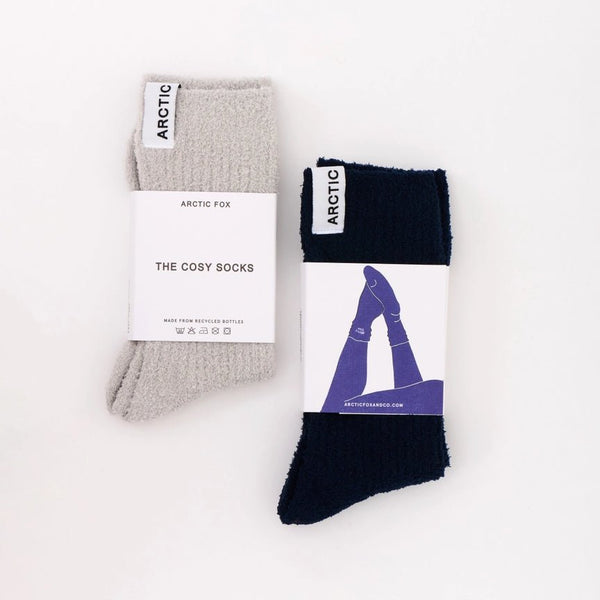 Arctic Fox 100% Recycled Cosy Socks - Plastic Freedom