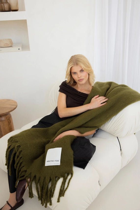 Arctic Fox 100% Recycled Reykjavik Throw - Plastic Freedom