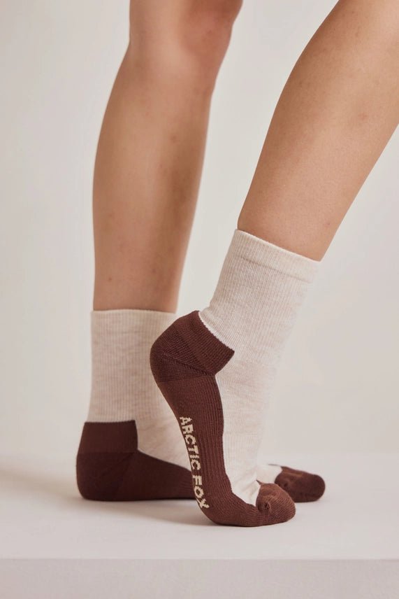 Arctic Fox Merino Wool Hiking Socks - Plastic Freedom