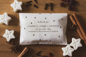 Bobella Co Christmas Soy Wax Melts - x6 Pack