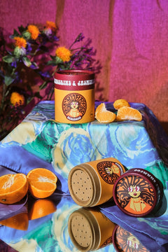 Scrubber Plastic Free & Refillable Dry Shampoo - Tangerine & Jasmine