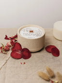 Bobella Co Refillable Vegan Stoneware Candle with Plantable Dust Cover