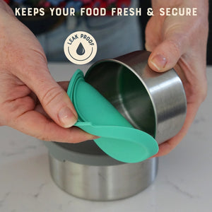 MoonMoon Stainless Steel Snack Pots - x3 Pack