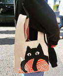 TOKEII Knitted Reusable Bag Medium - Recycled Polyester & Cotton Yarn