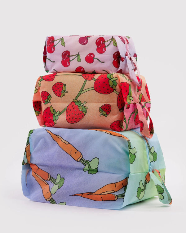 BAGGU 3D Zip Set - Recycled - Plastic Freedom