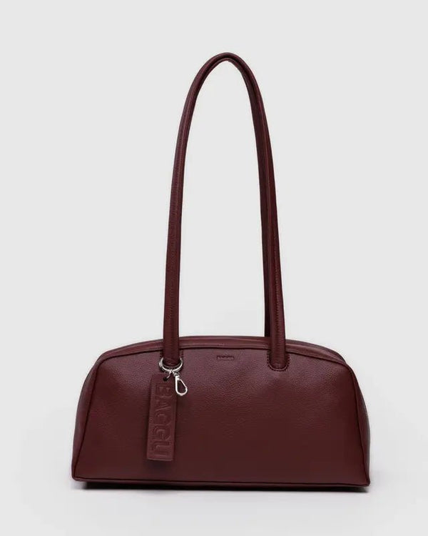 BAGGU Bowler Bag - Recycled Leather - Plastic Freedom