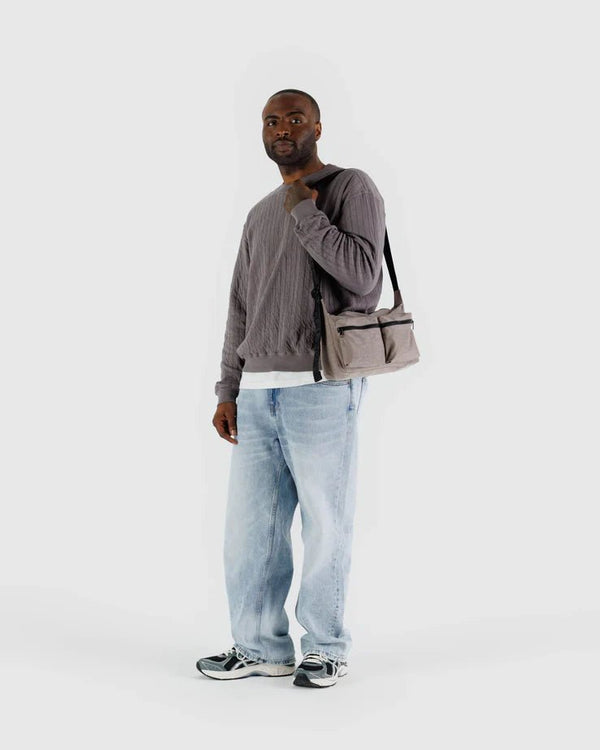 BAGGU Cargo Shoulder Crossbody Bag Medium - Recycled - Plastic Freedom