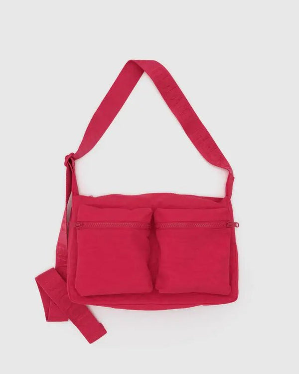 BAGGU Cargo Shoulder Crossbody Bag Medium - Recycled - Plastic Freedom