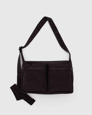 BAGGU Cargo Shoulder Crossbody Bag Medium - Recycled - Plastic Freedom