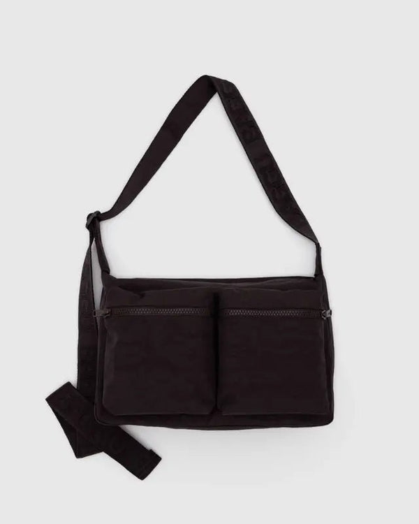 BAGGU Cargo Shoulder Crossbody Bag Medium - Recycled - Plastic Freedom