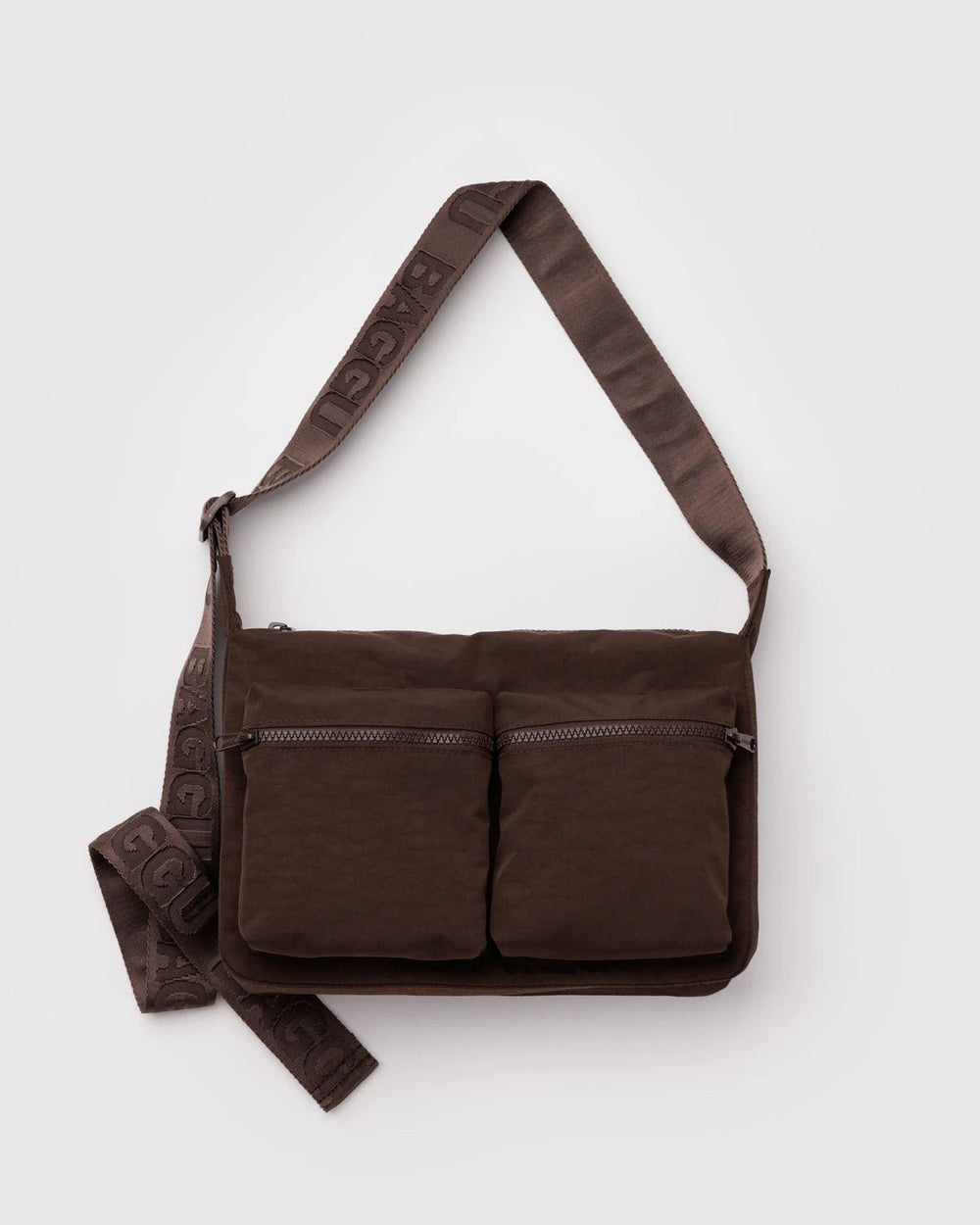BAGGU Cargo Shoulder Crossbody Bag Medium - Recycled - Plastic Freedom