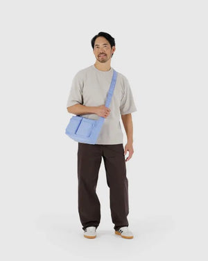 BAGGU Cargo Shoulder Crossbody Bag Medium - Recycled - Plastic Freedom