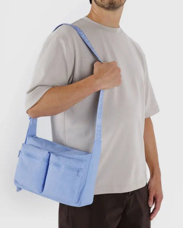 BAGGU Cargo Shoulder Crossbody Bag Medium - Recycled - Plastic Freedom