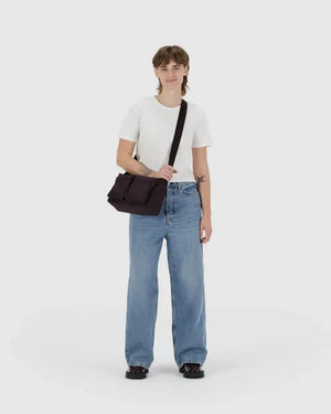 BAGGU Cargo Shoulder Crossbody Bag Medium - Recycled - Plastic Freedom